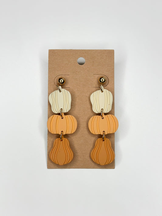 Pumpkin Dangle • Earrings