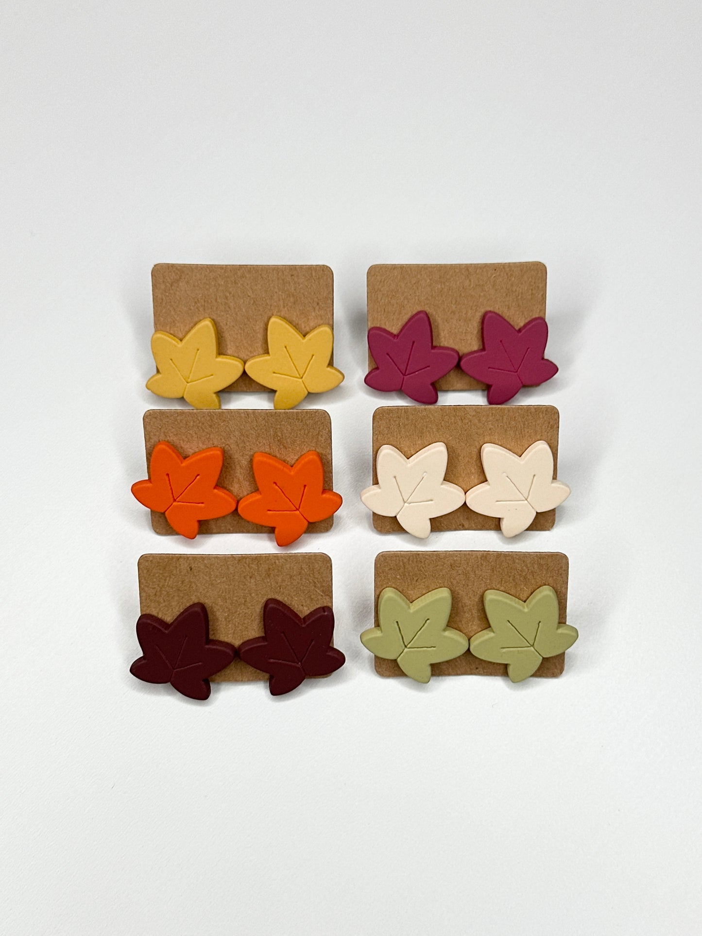 Leaf Studs • Earrings