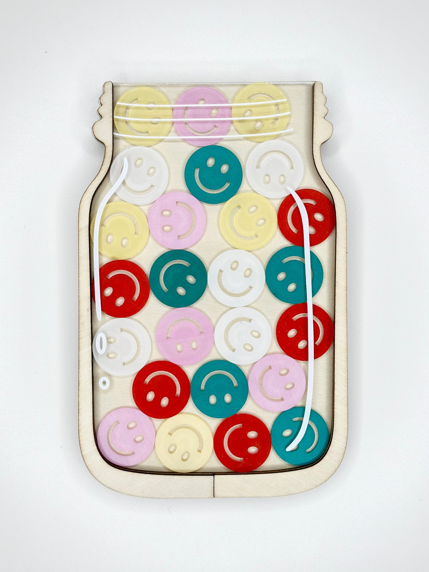 Magnetic Smiley Reward Jar